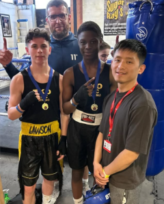 TKO amateur boxing medal success