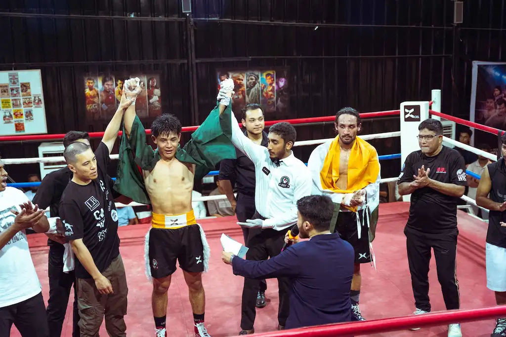 Xcel Promotion belt winning moment in Bangladesh