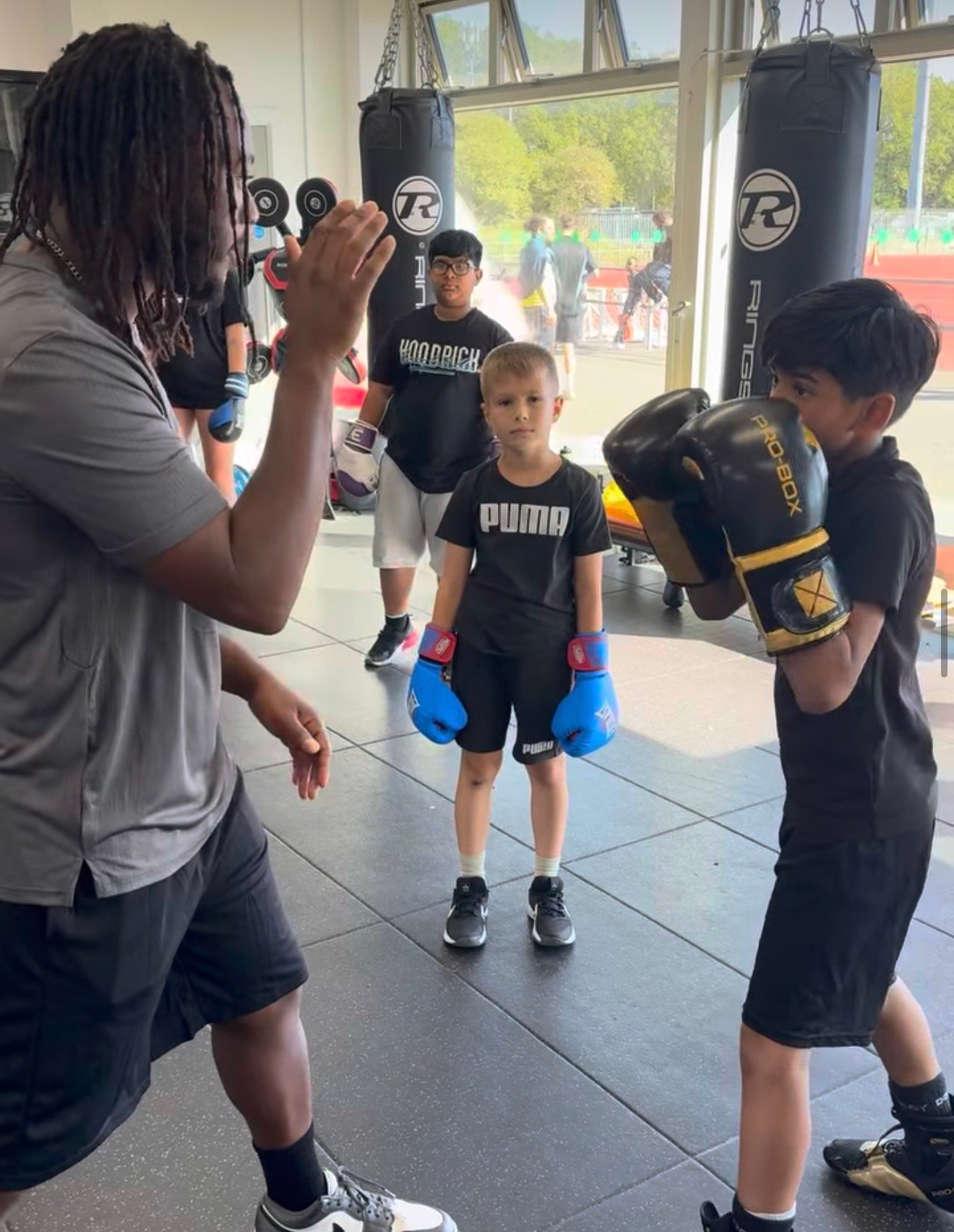 TKO Boxing Club Summer Camp Training Photo